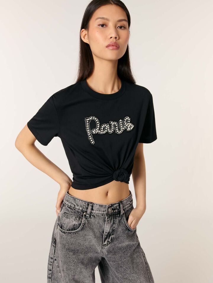 Embroidered T-shirt