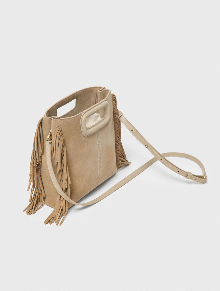 Suede M bag