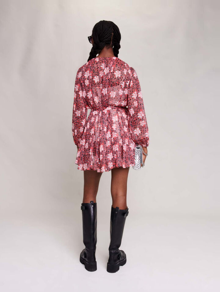 Short floral dress