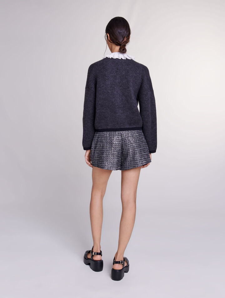 Tweed shorts