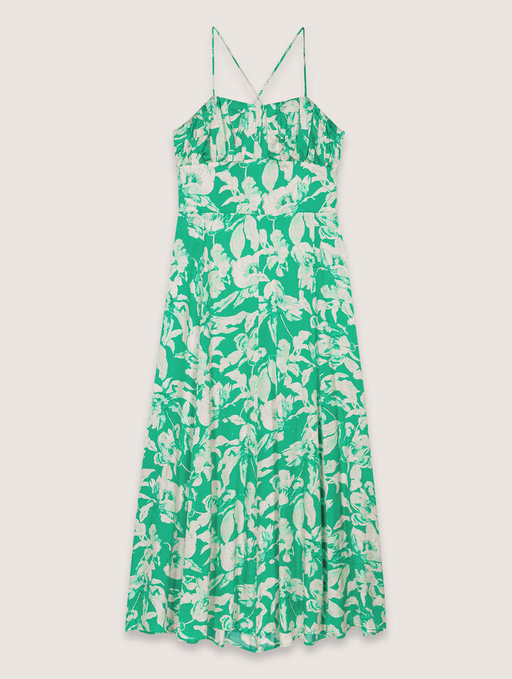 Patterned maxi dress