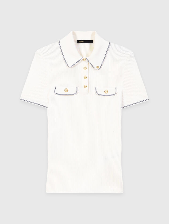 Short-sleeve polo shirt