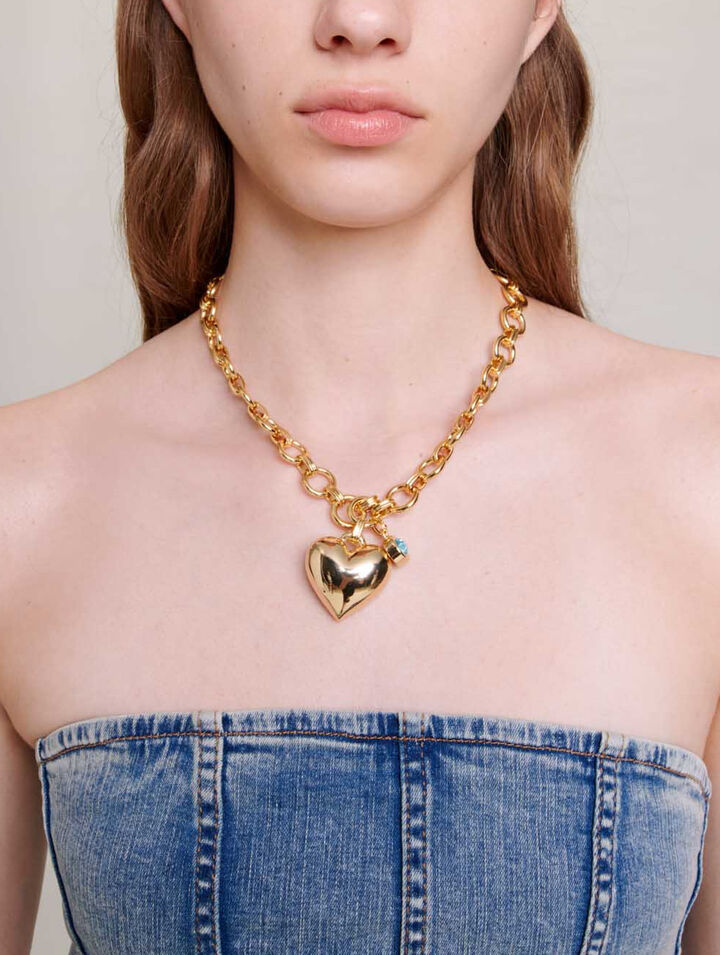 Denim bustier