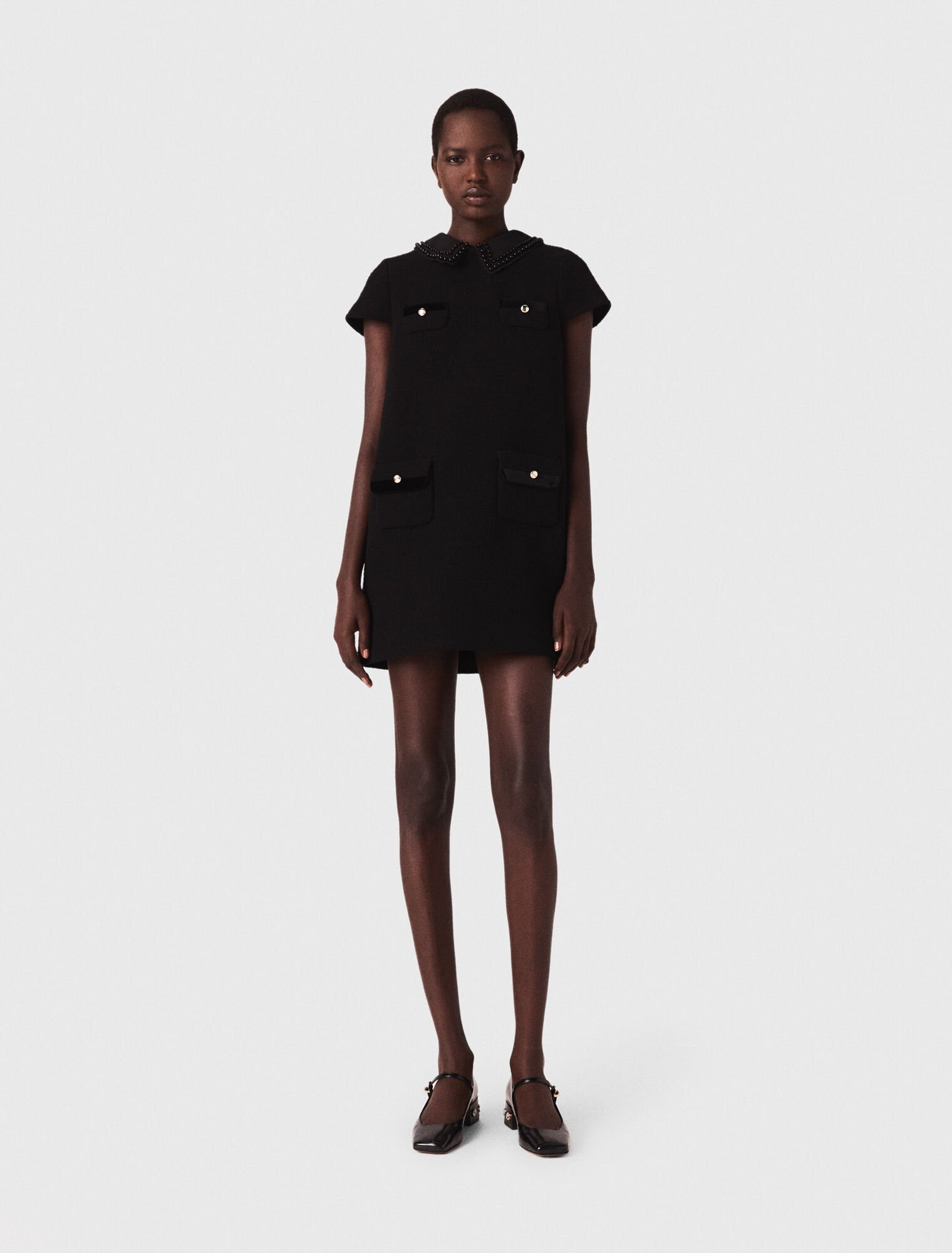 Short tweed dress