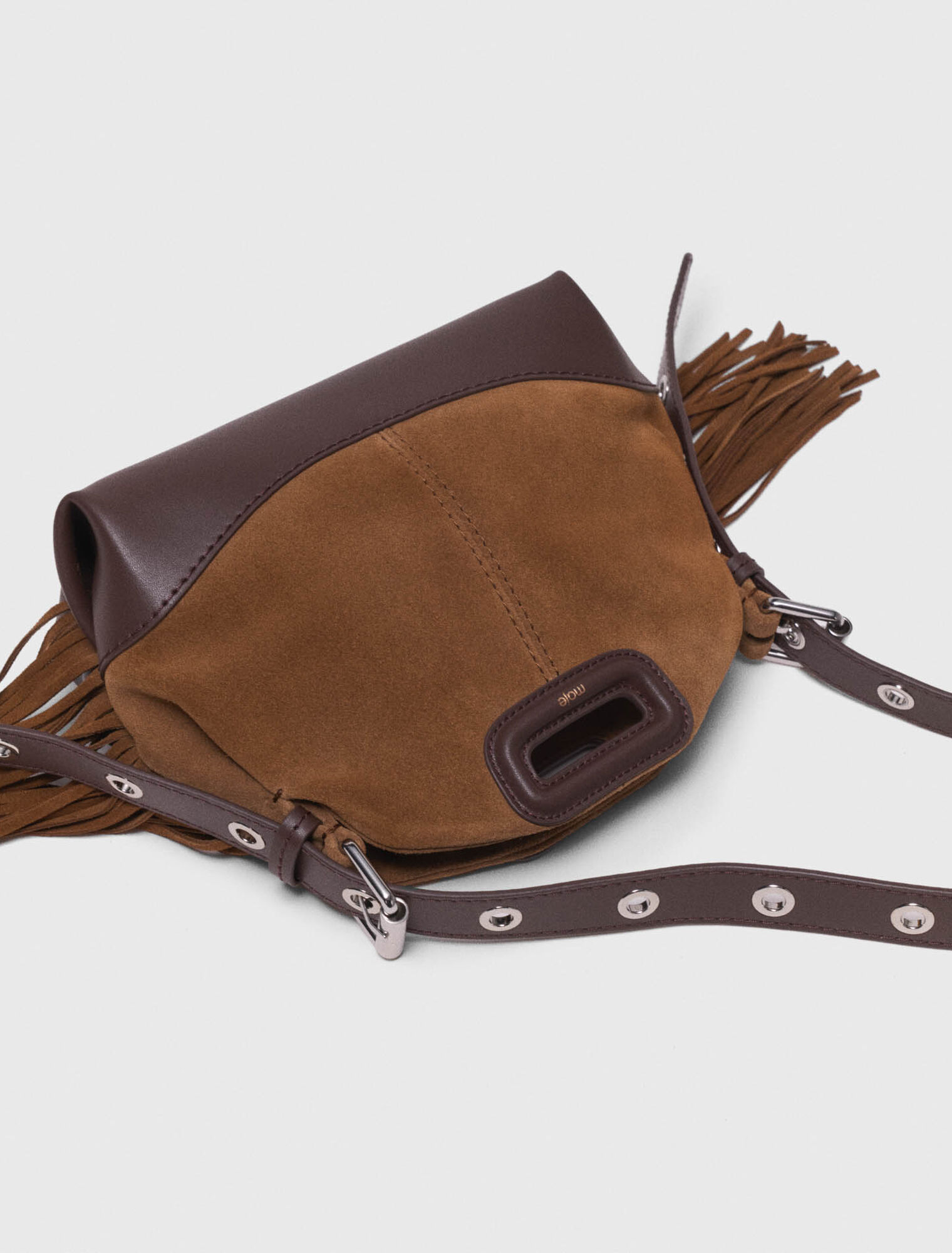 Leather and suede Miss M Mini bag