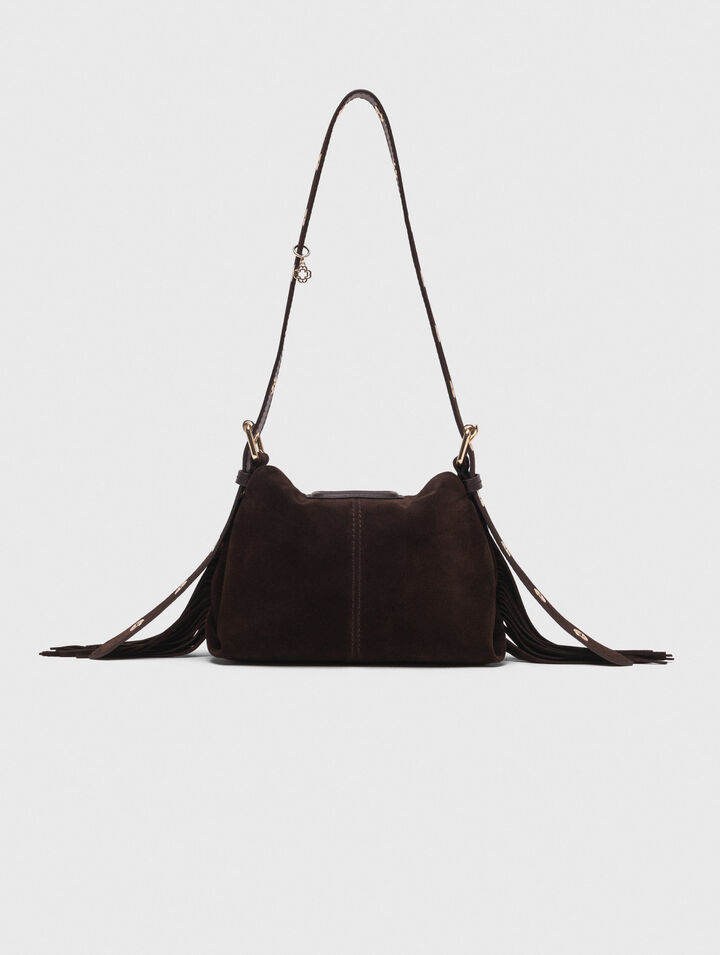 Suede leather Miss M Mini bag
