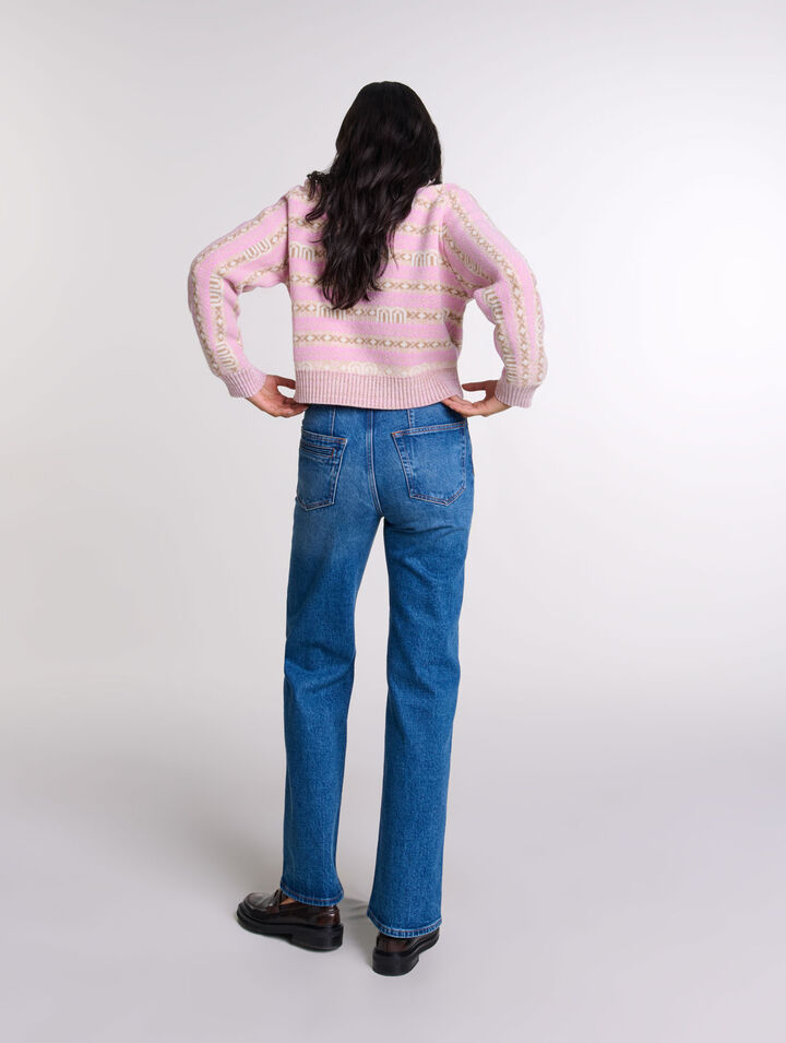 Jacquard jumper