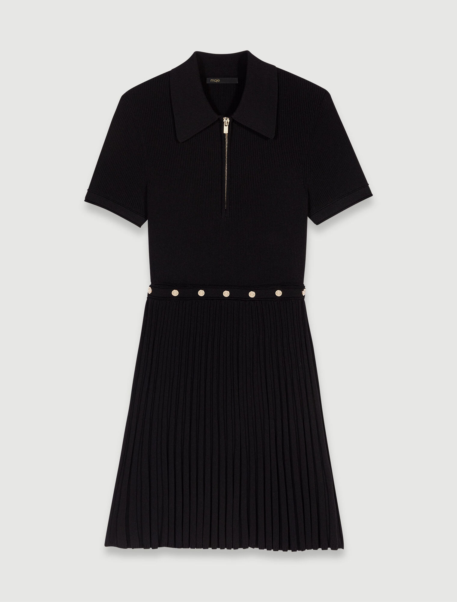 Short knit dress