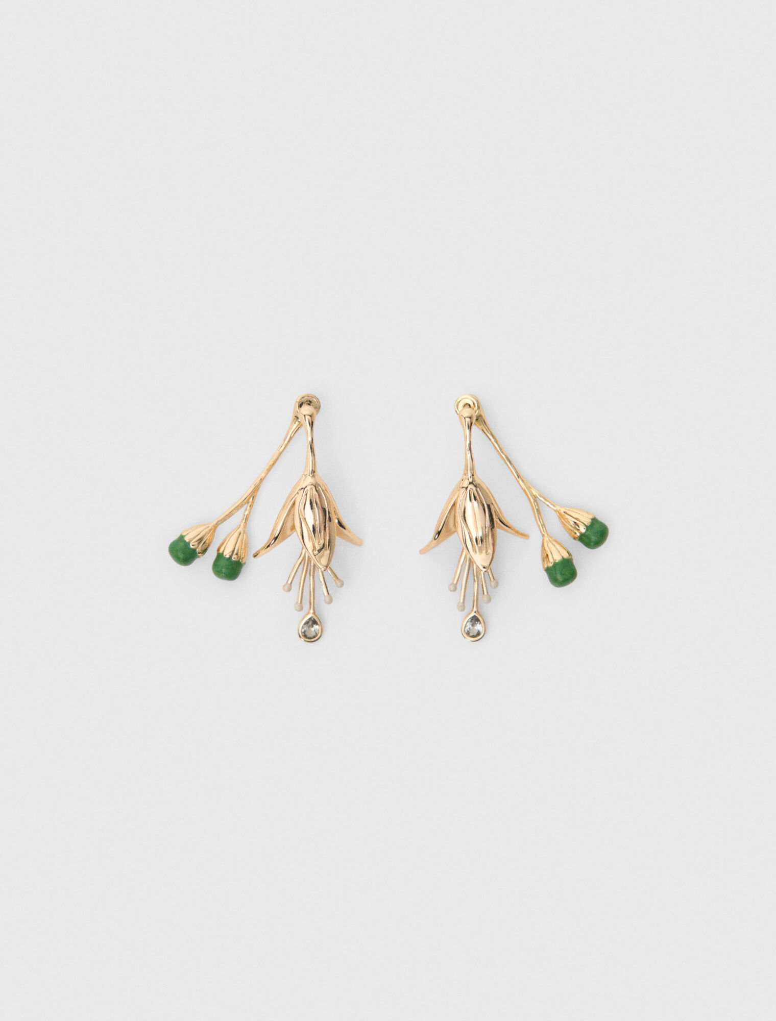 Tulip detail earrings
