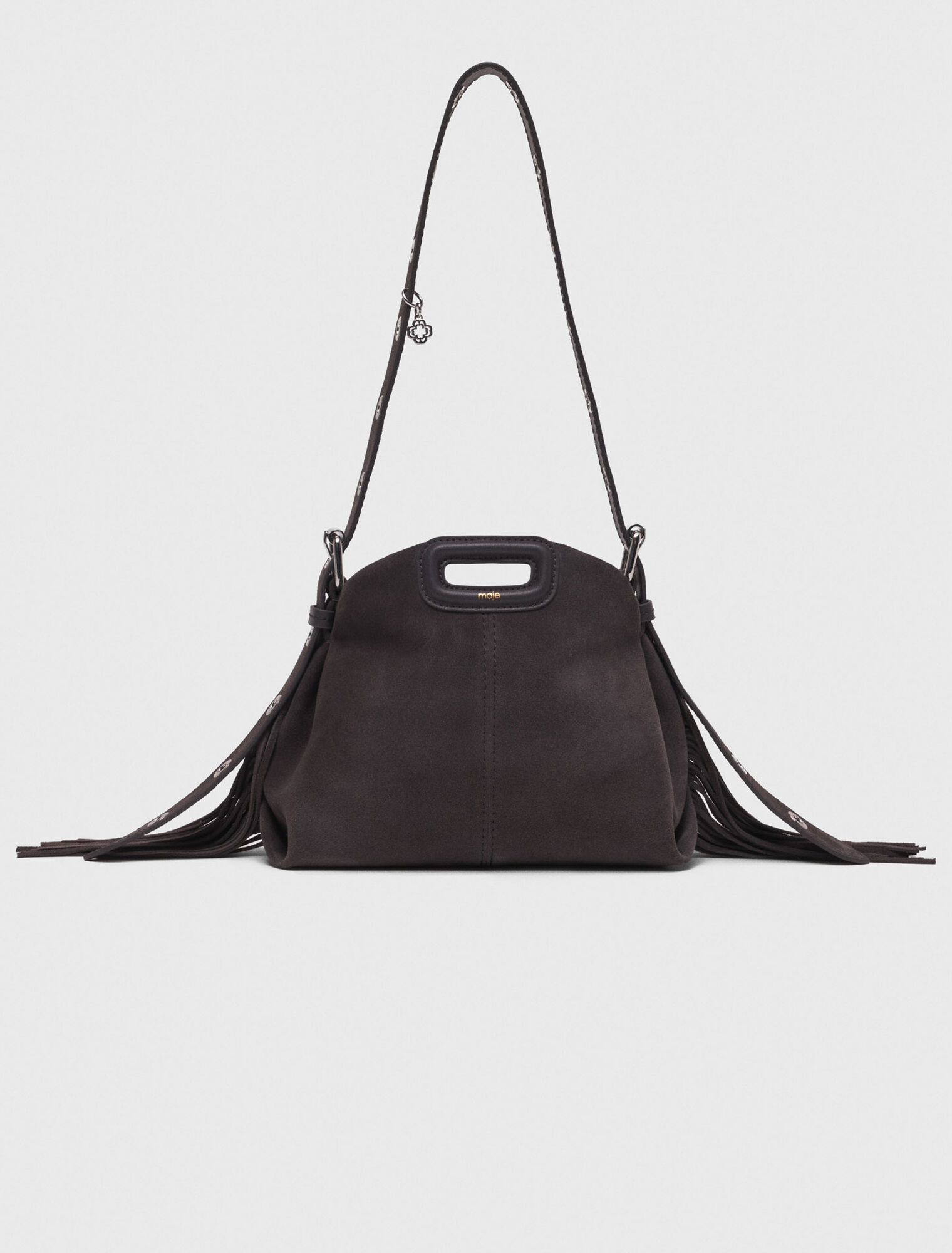 Miss M mini suede bag