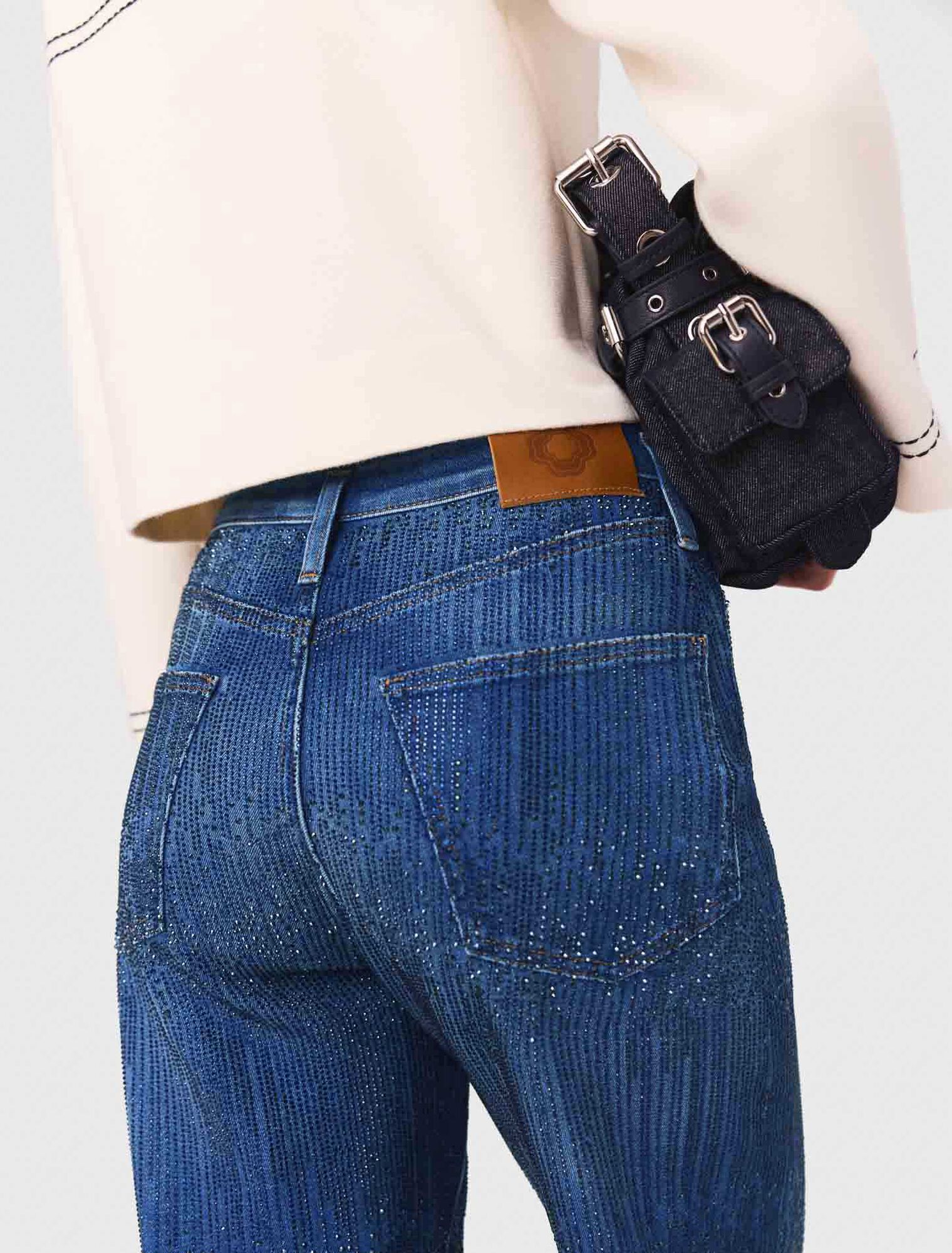 Rhinestone jeans