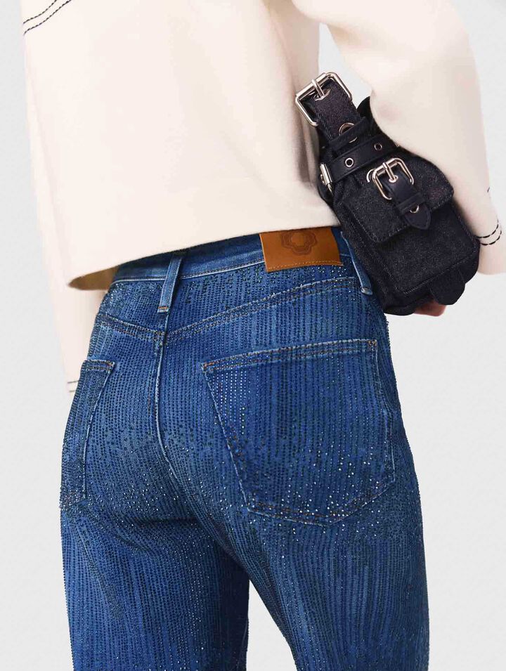 Rhinestone jeans
