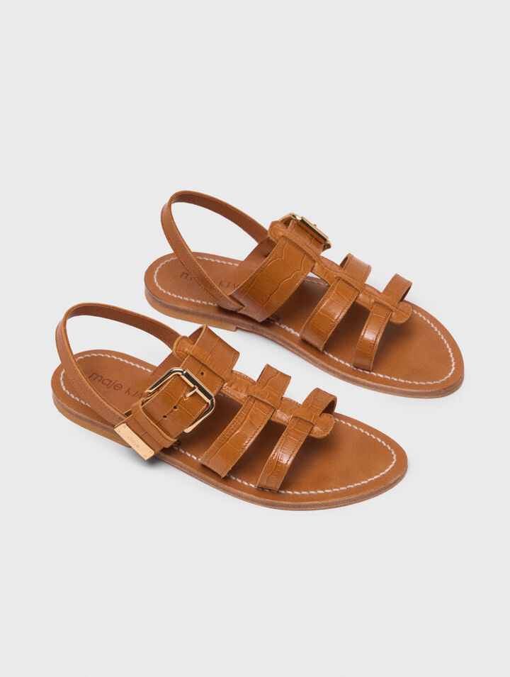 K.Jacques leather gladiators