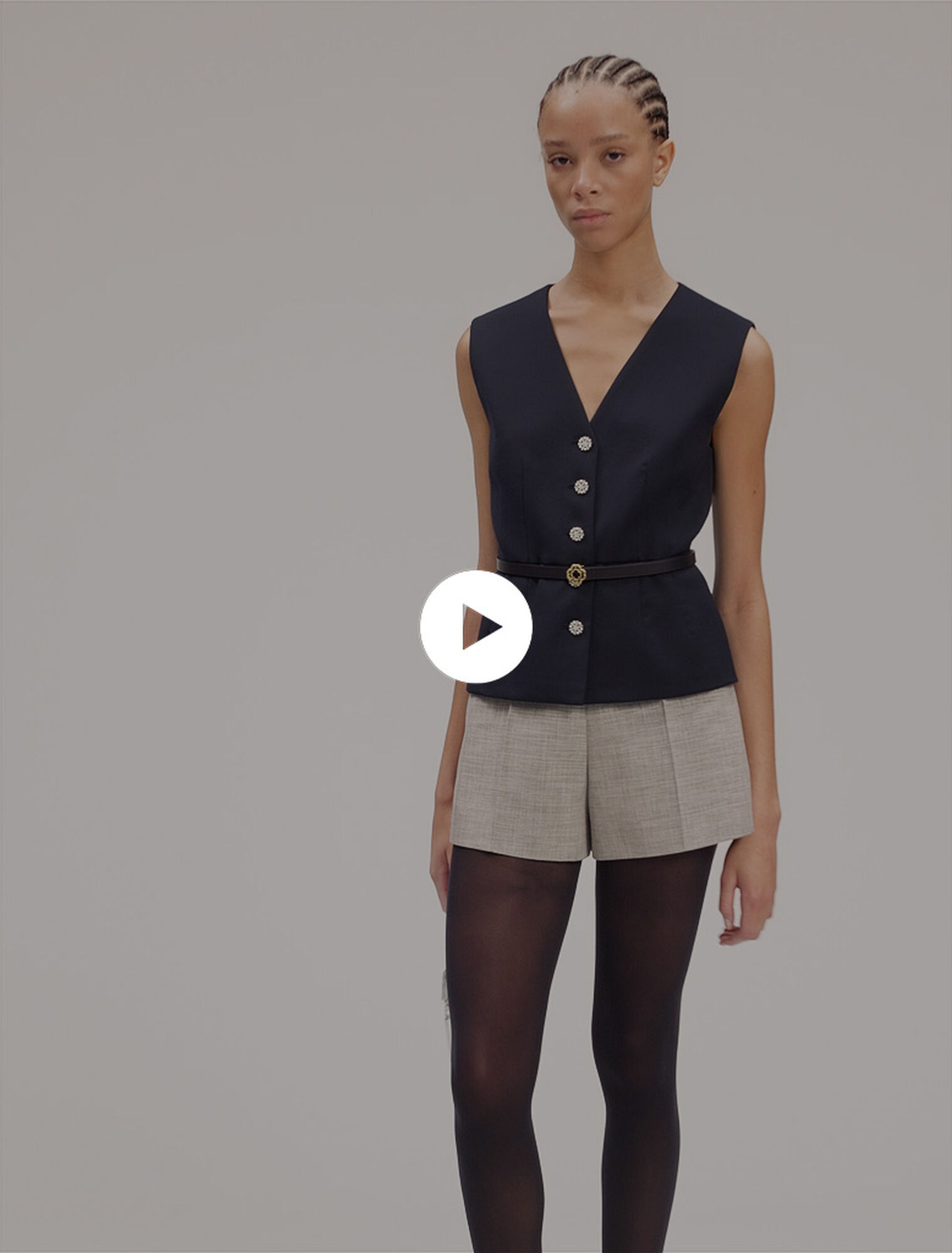 Wool blend jacket