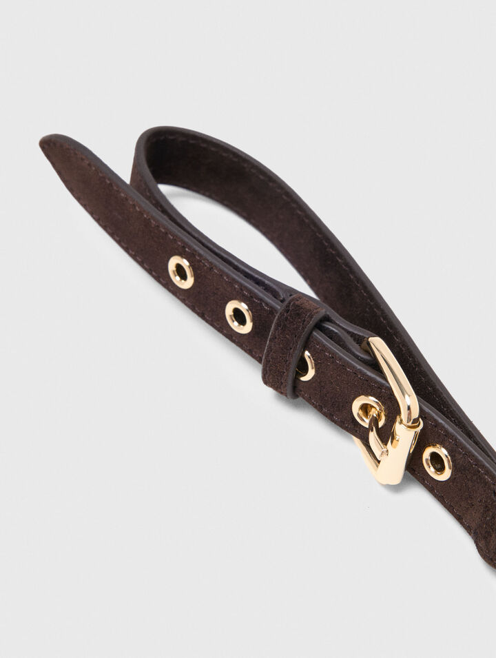 Leather key ring
