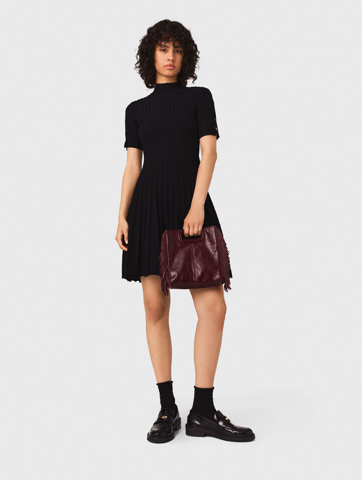 Short knit dress