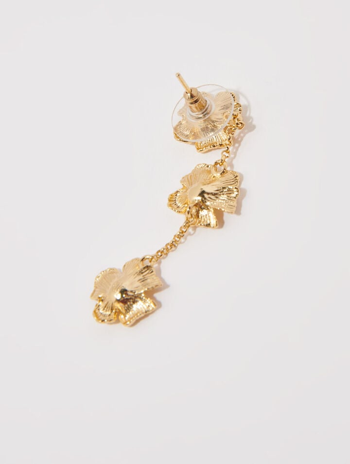 Flower earrings
