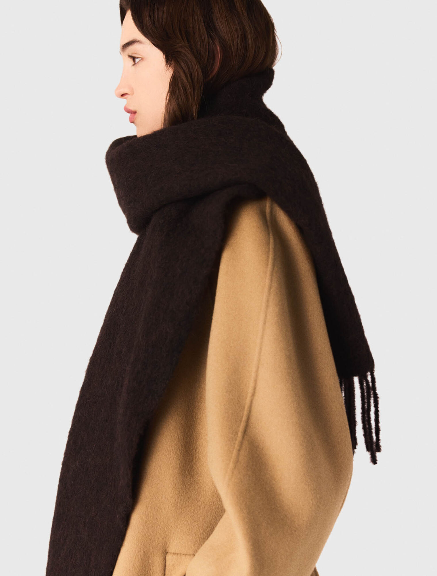 Alpaca blend scarf