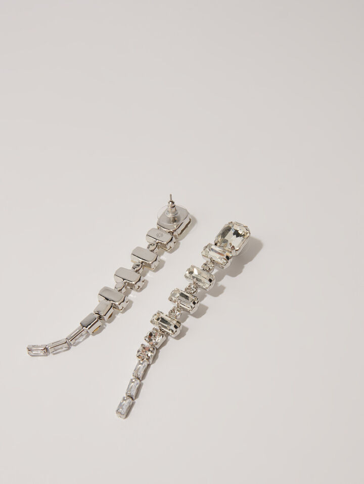 Cascade diamanté earrings