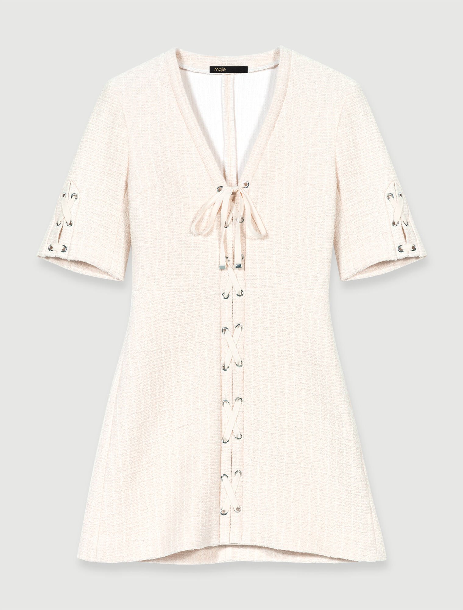Short tweed dress