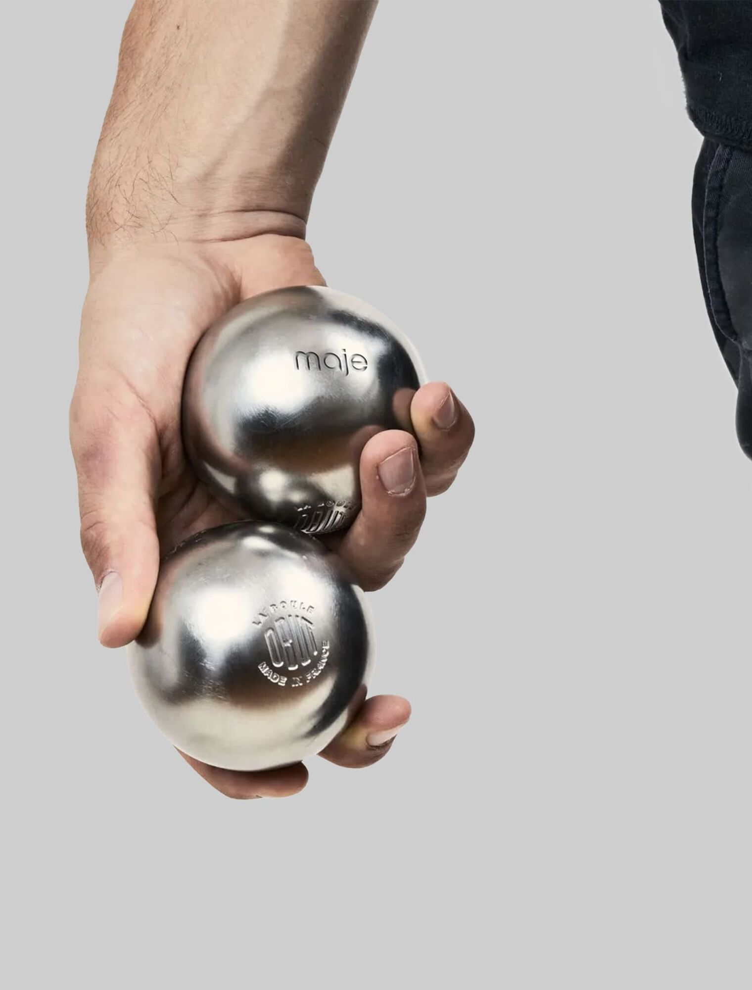 Maje x Petibon pétanque set
