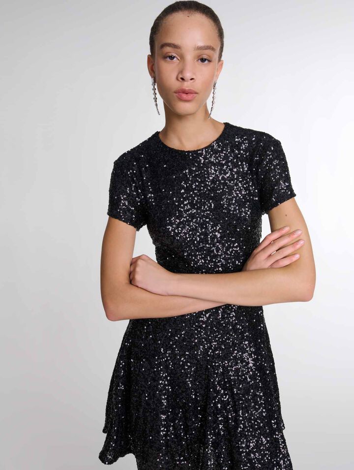 Short sequin dress