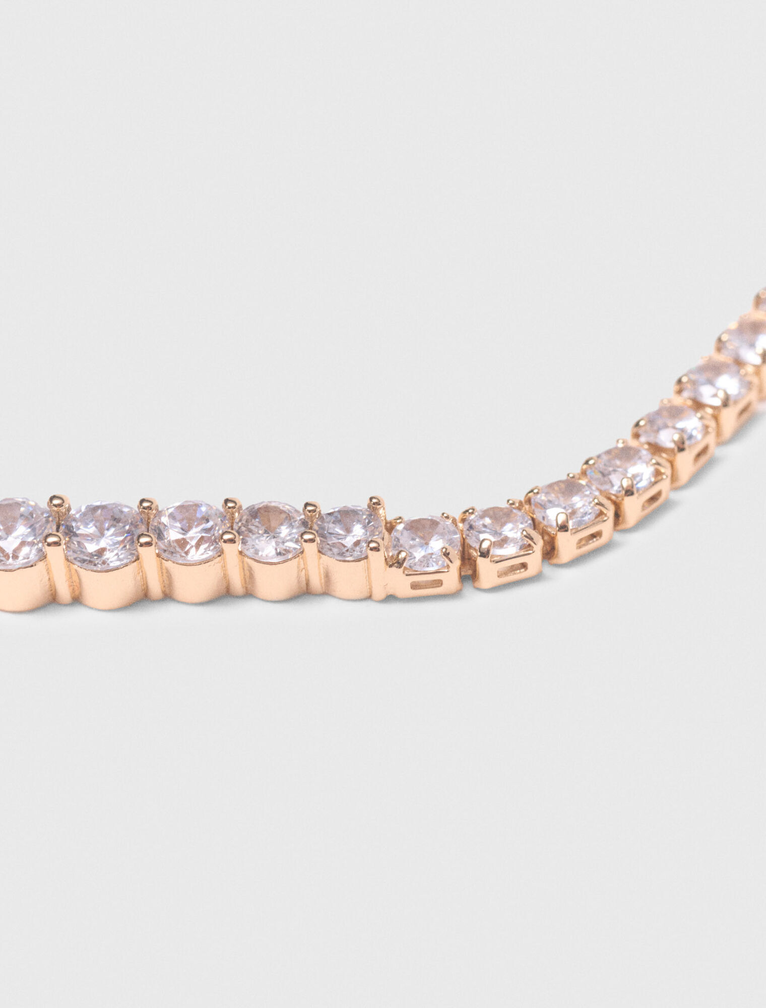 Cascade diamant&eacute; necklace