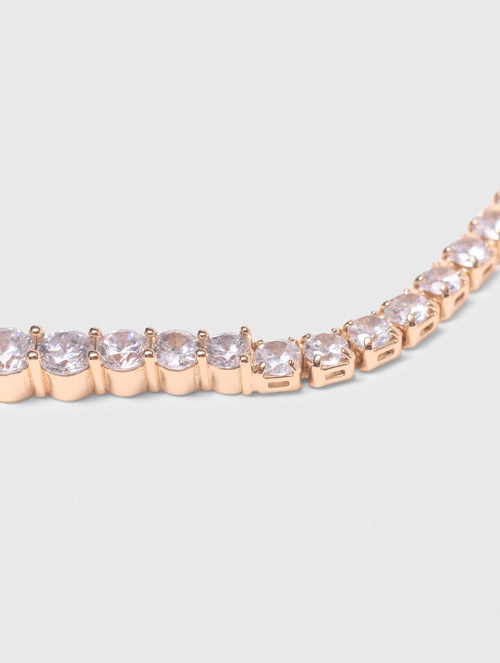 Cascade diamant&eacute; necklace