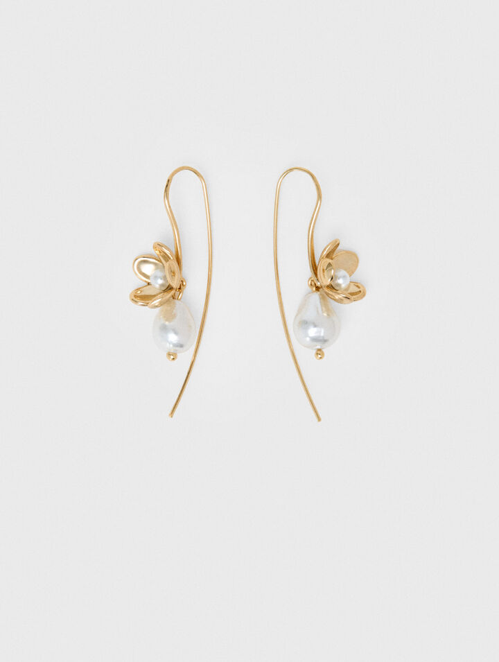 Fine flower earrings