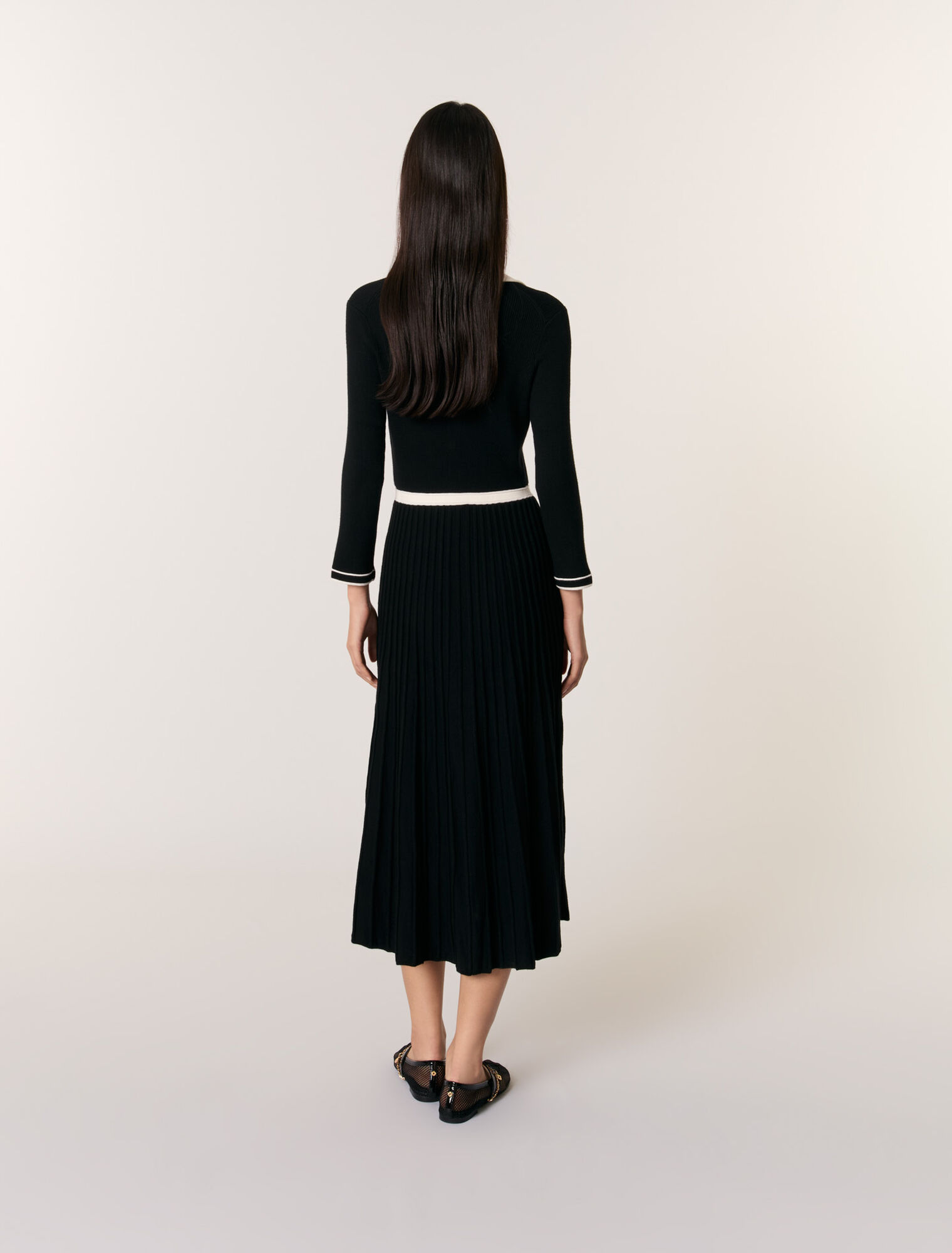 Knit maxi dress