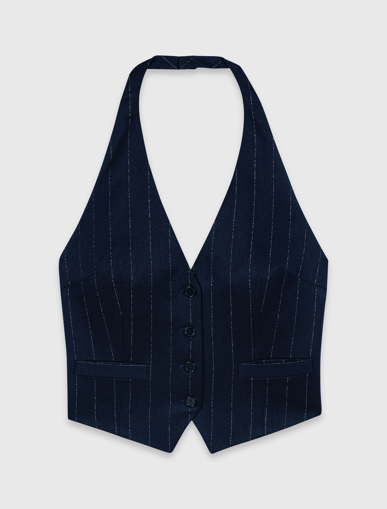 Tailored backless top