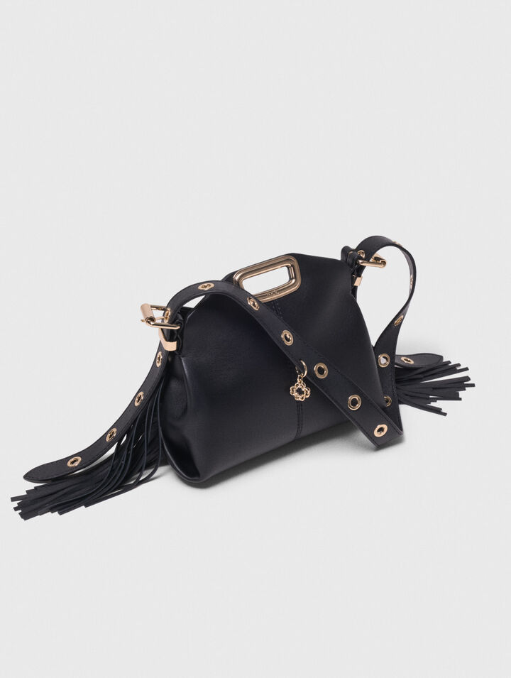 Gold handle Miss M Mini bag