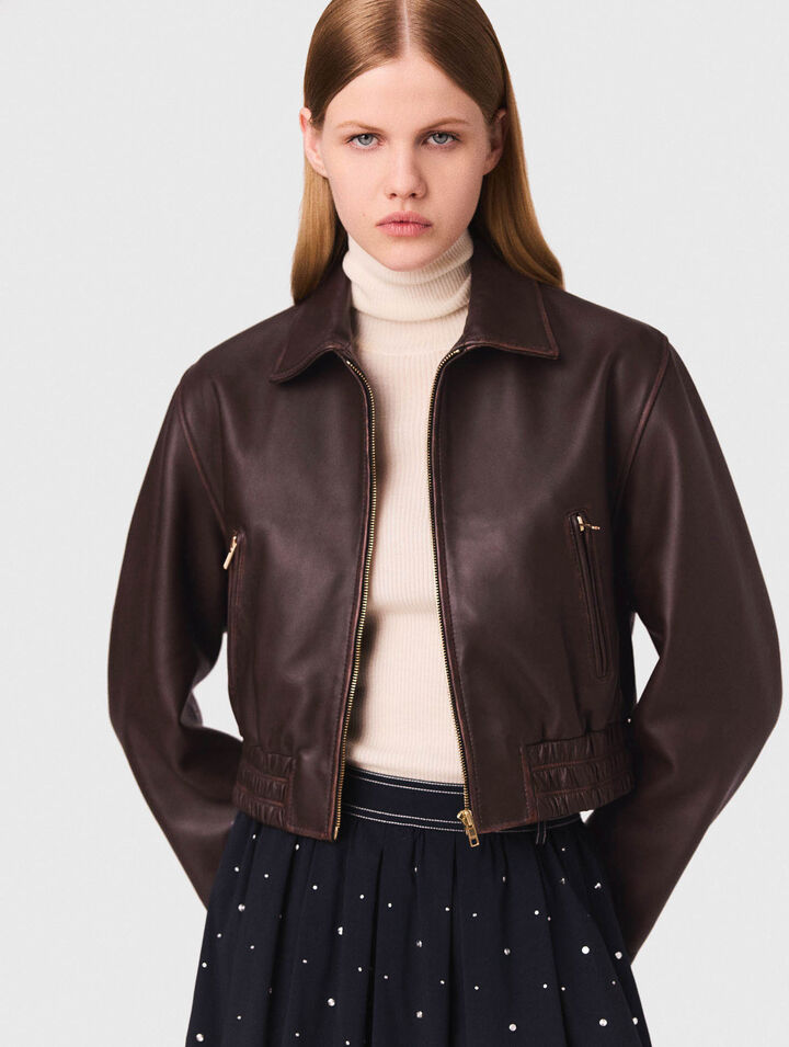 Vintage leather jacket