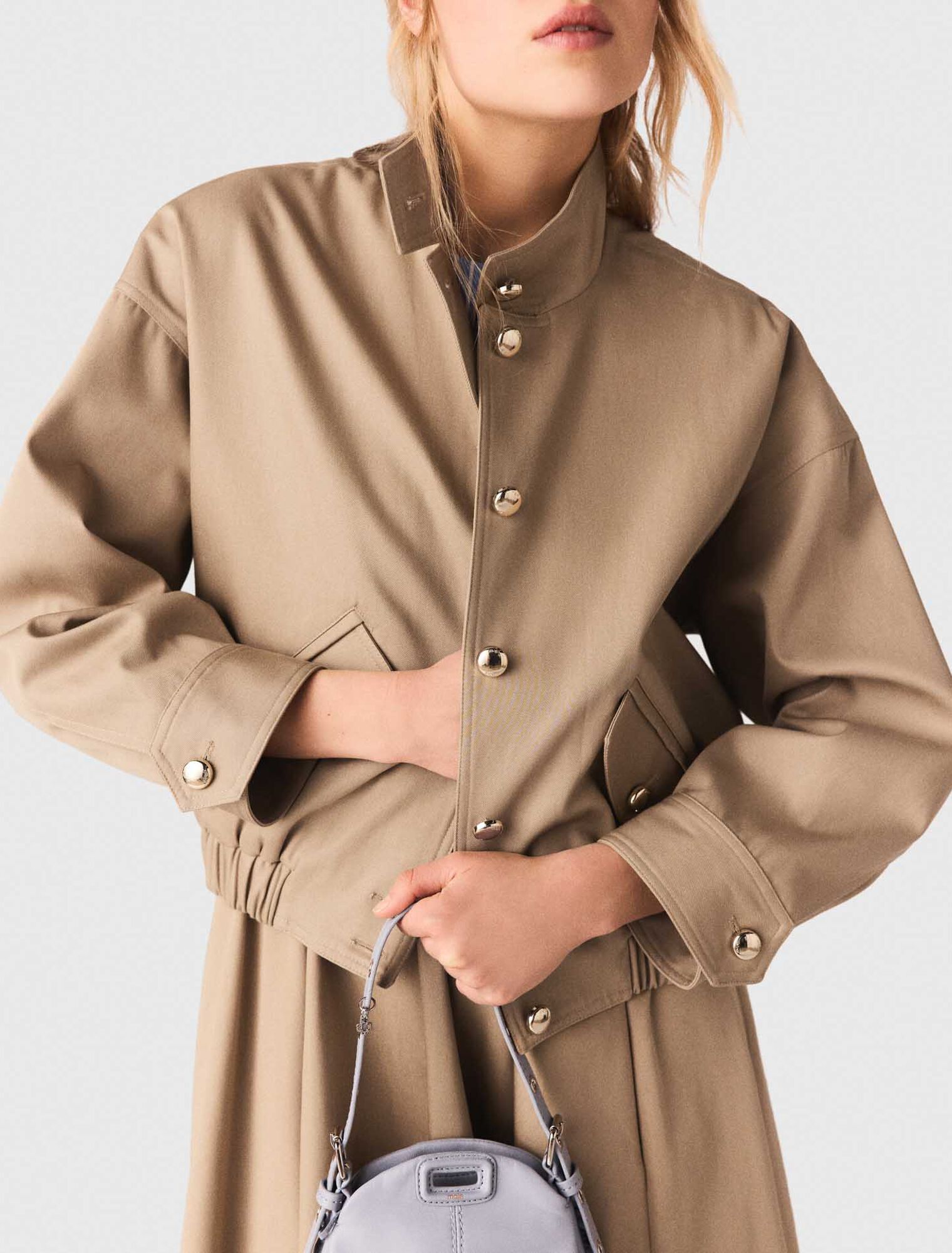 Cotton bomber jacket