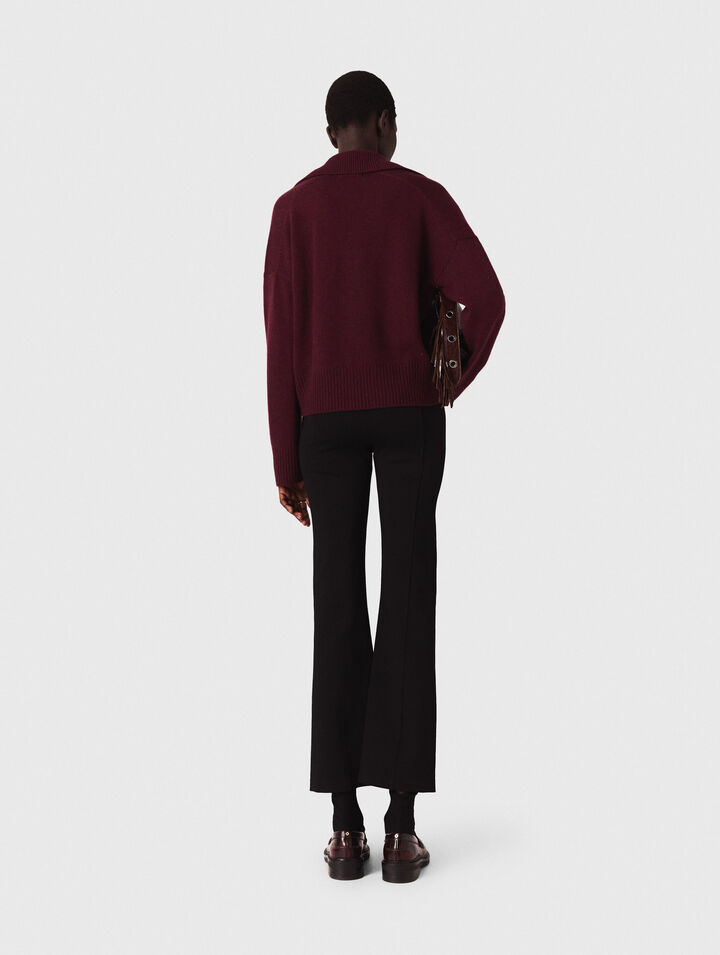 Slit trousers