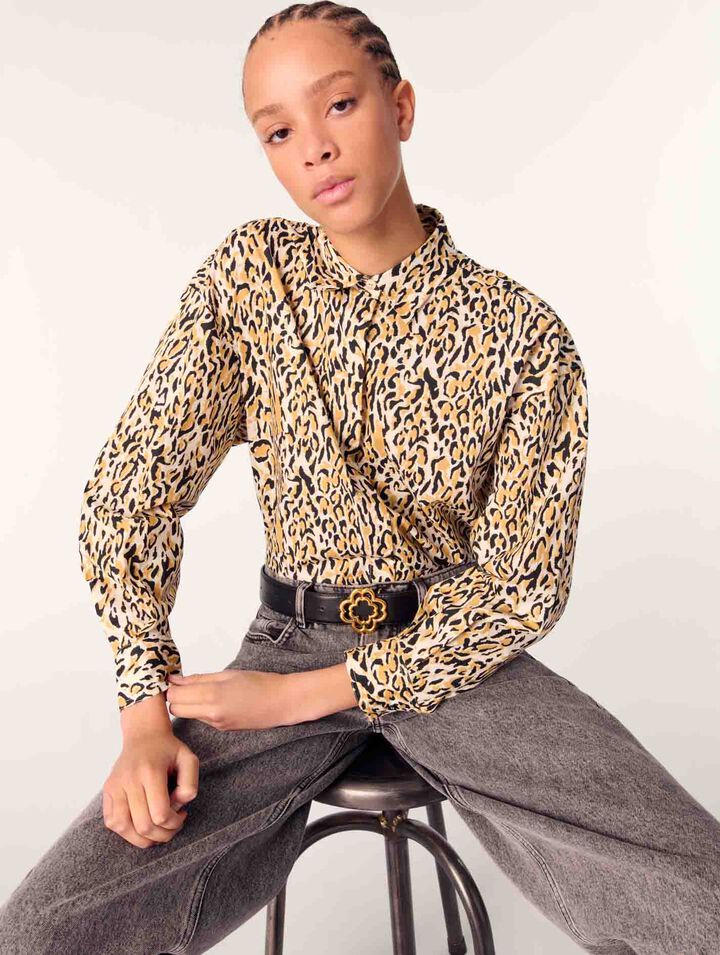 Leopard print shirt