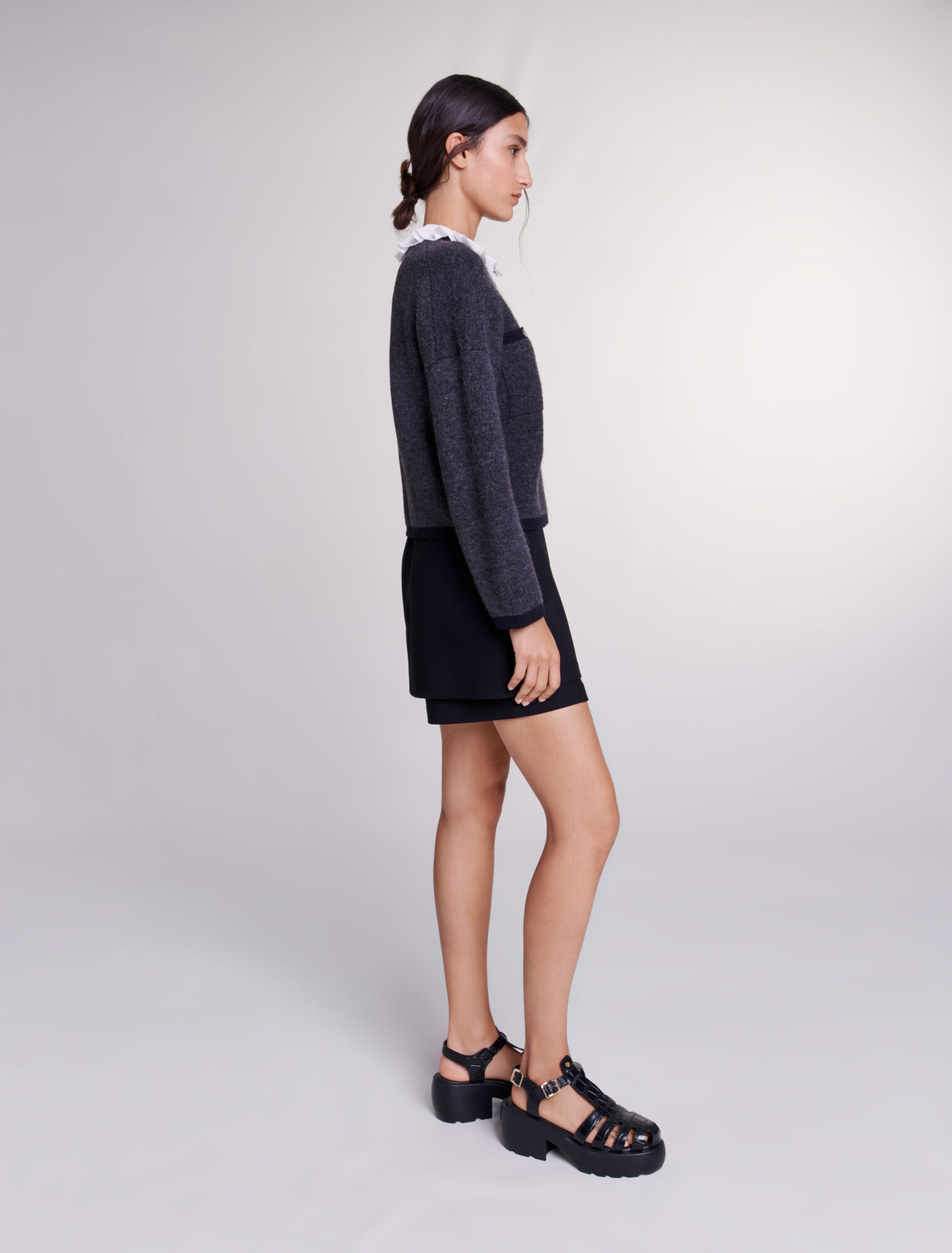 Knit cardigan