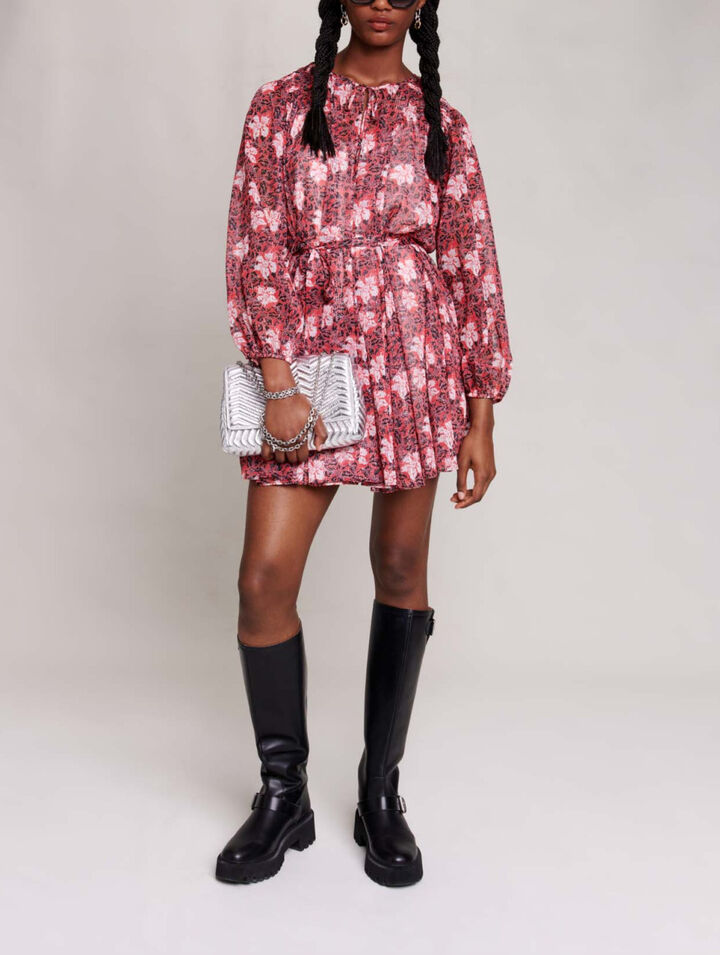 Short floral dress