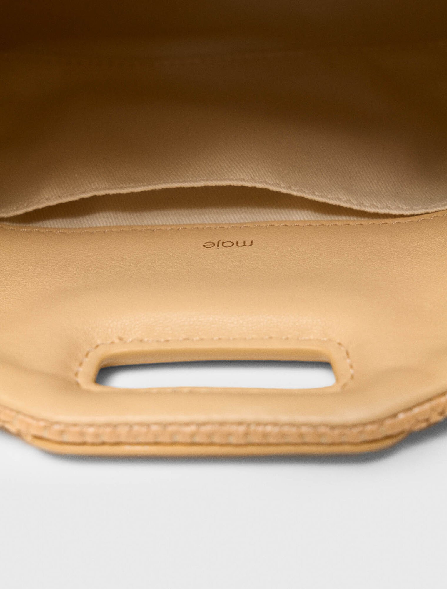 Raffia effect Miss M Mini bag