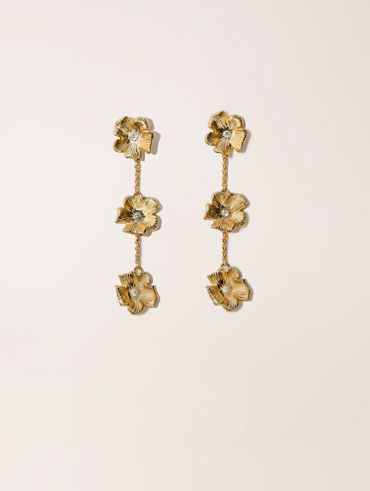 Flower earrings