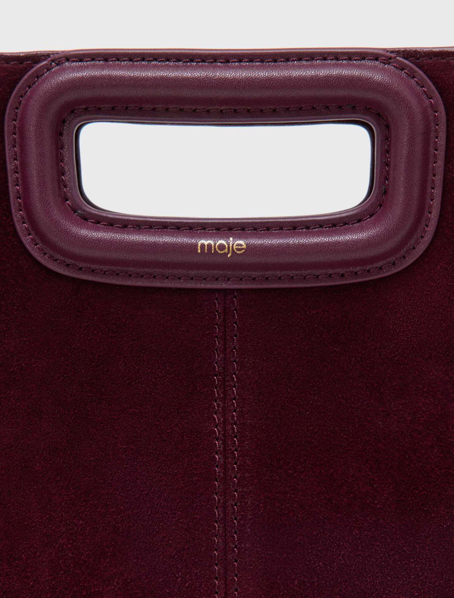 Suede M bag