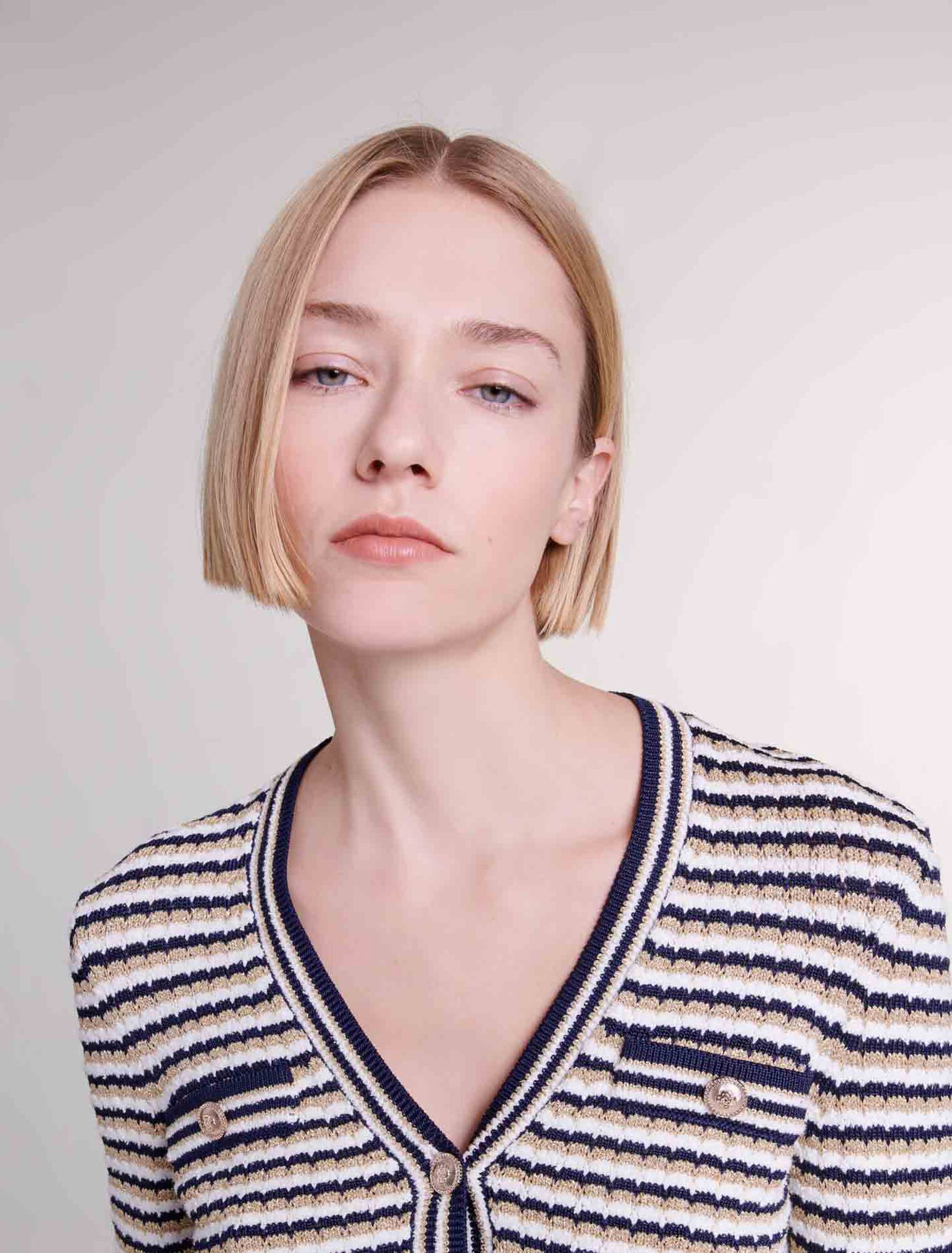 Knit cardigan