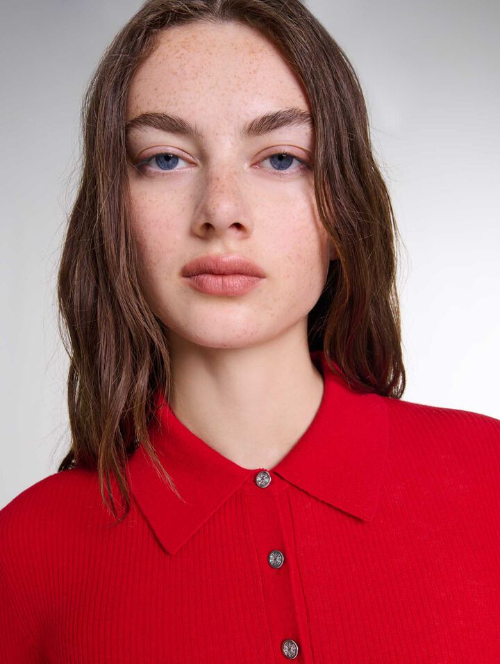 Wool and silk bodysuit