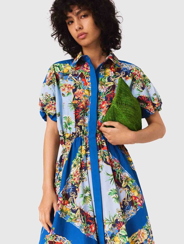 Patterned maxi dress