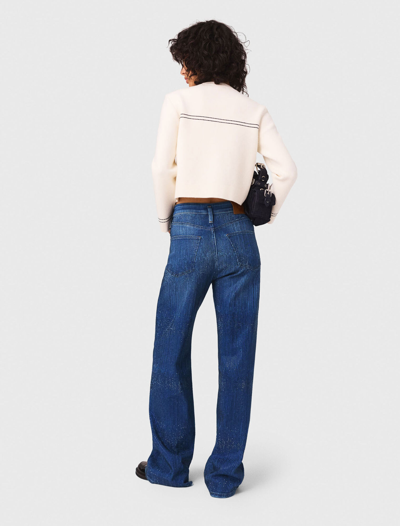 Rhinestone jeans