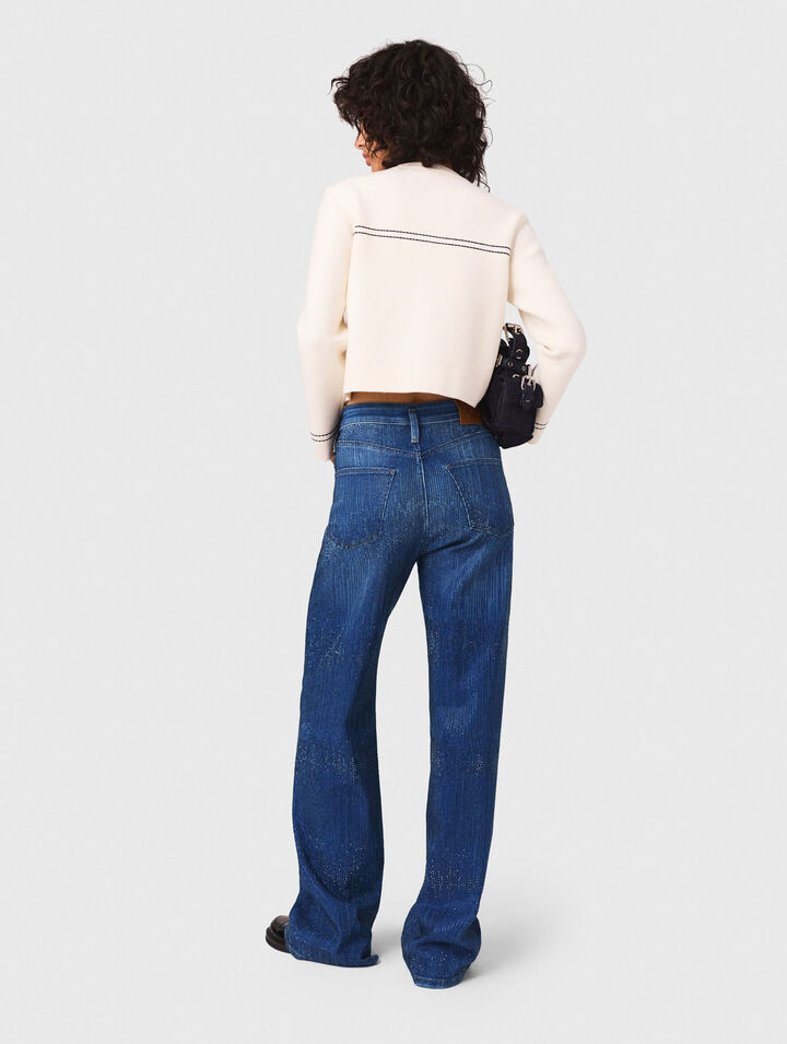 Rhinestone jeans
