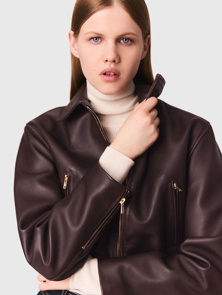 Vintage leather jacket