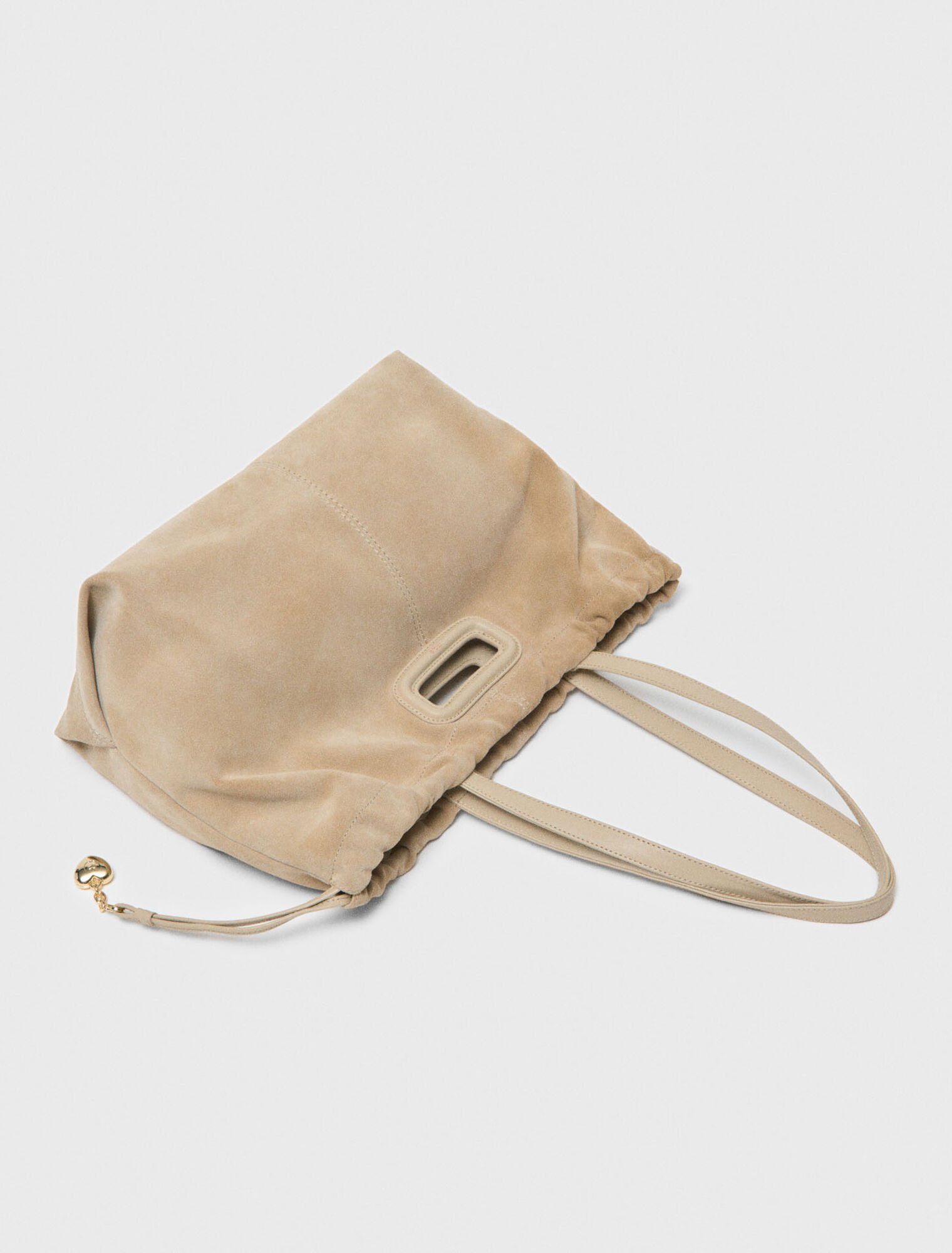 Suede Milpli tote bag