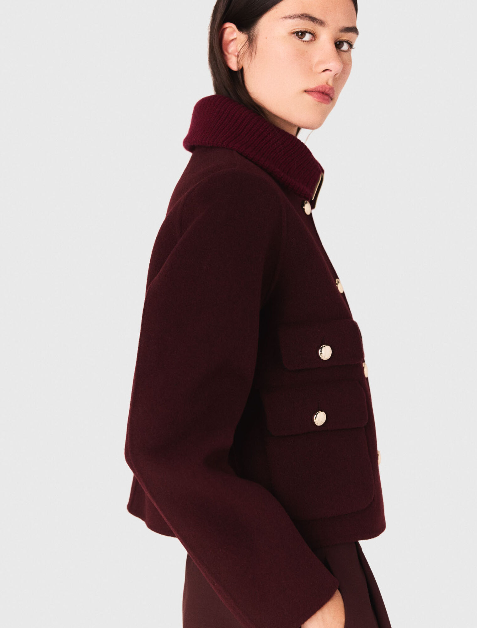 Reversible double-faced jacket
