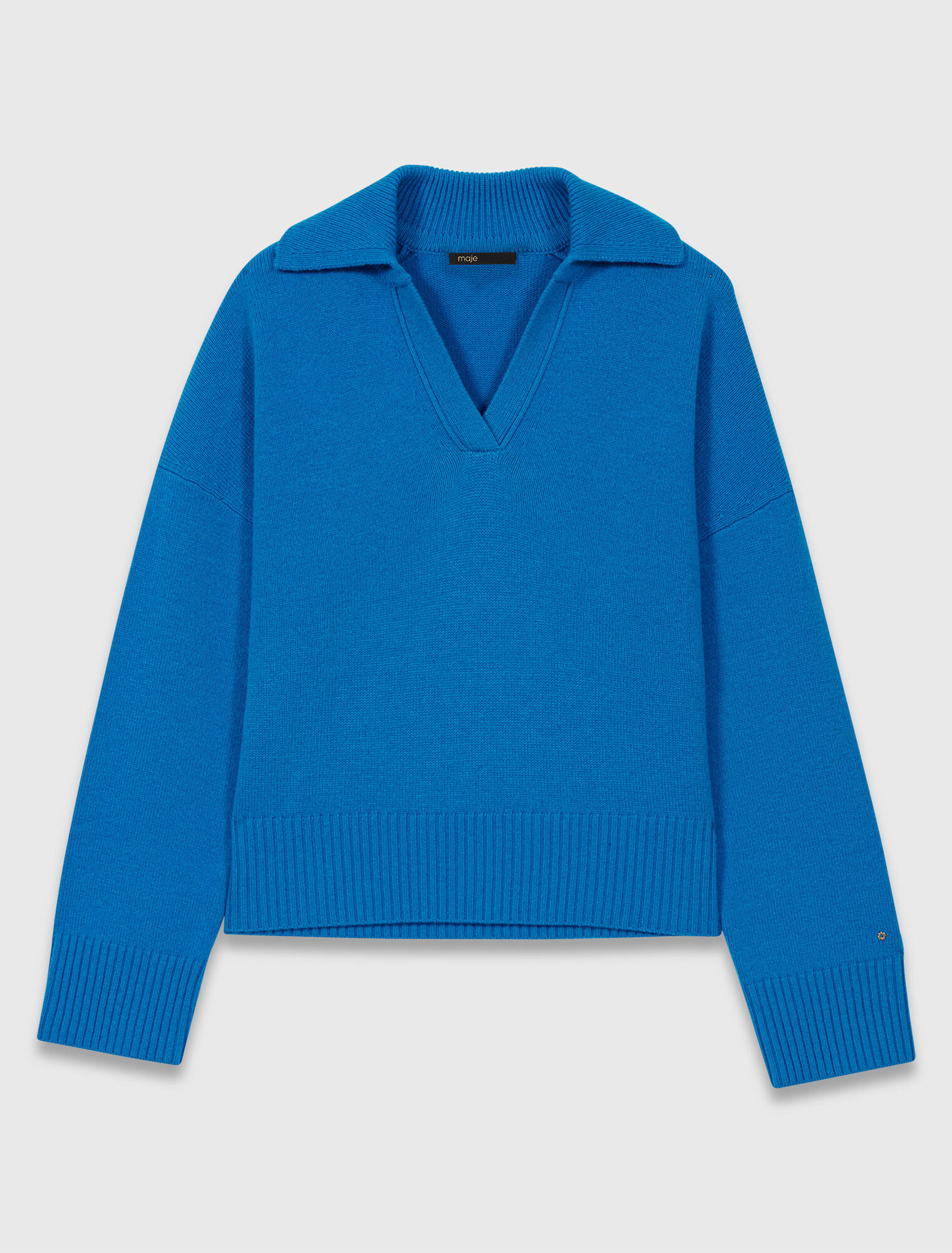 Wool-blend jumper